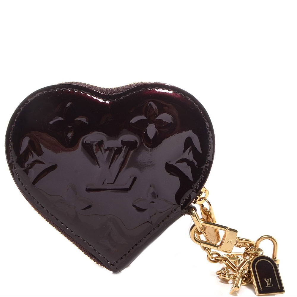 Louis Vuitton Heart Shaped Coin Purse